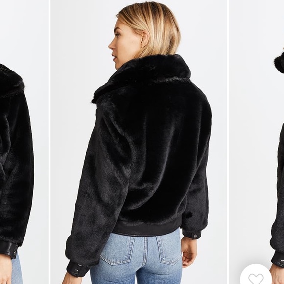 NEW‼️REVOLVE / BLANKNYC - Black Noise Coat (Size M) - Picture 10 of 11